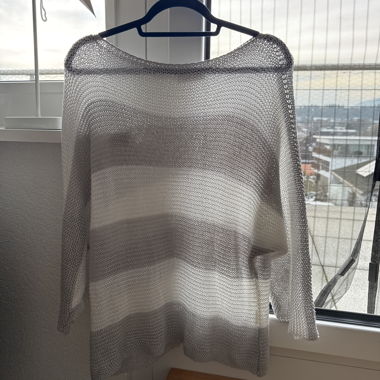 Maglione a righe