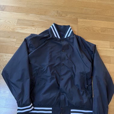 Lightweight Black Bomber Jacket
