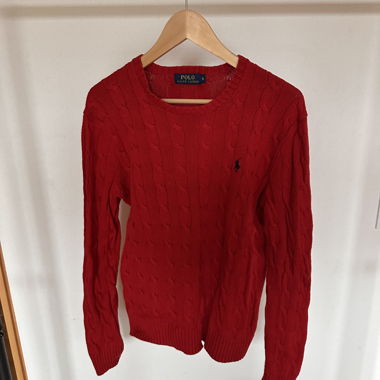 Red Ralph Lauren Sweater