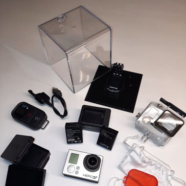 GoPro HERO 3 Black Kamera & grosse Zubehörauswahl