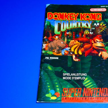 Notice Donkey Kong Country - SNES / R11564