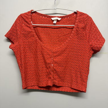 Top court rouge H&M