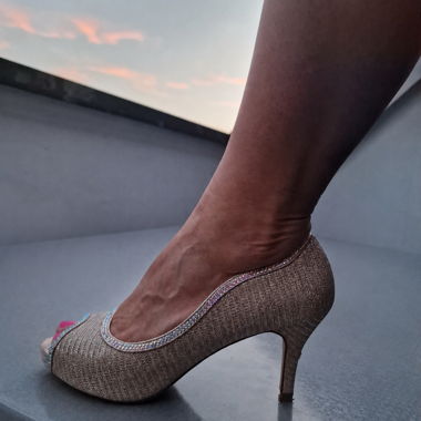 Glitter High Heels