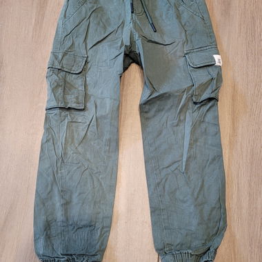 Pantalons cargo verts