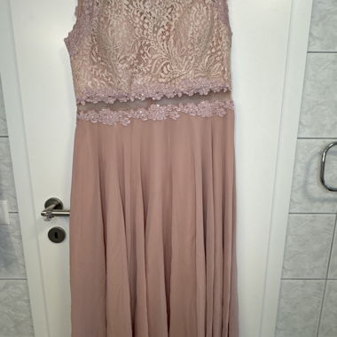 Robe de bal Mascara vieux rose