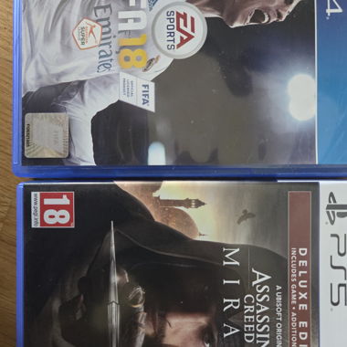 PS4 Spiele Bundle FIFA 18 & AC Mirage