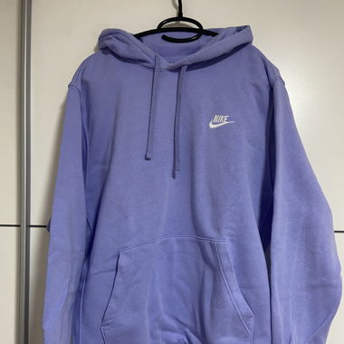 Purple Nike Hoddie