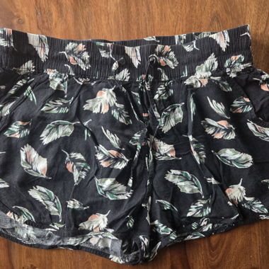 Shorts pour femmes Tom Tailor Denim à motif
