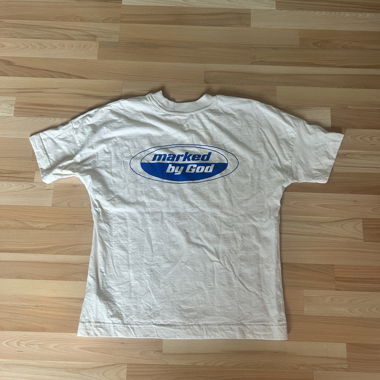 T-shirt vintage „marked by god“