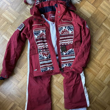 Bosco ski set, for 10 y.o. and the bag