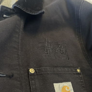 stussy x carhartt jacket