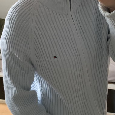 Tommy Hilfiger Zip Up Sweatshirt 🩵