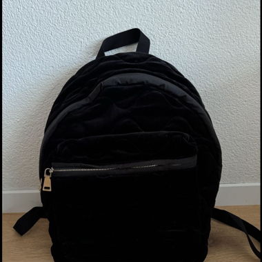 Sandro Paris Samt-Rucksack