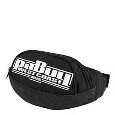 PIT BULL WEST COAST WAISTBAG Boxing Schwarz/Weiss