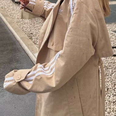 Cappotto trench Adidas Originals Adicolour 