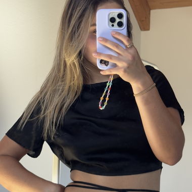 Schnür Croptop