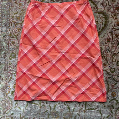 Esprit Checked Skirt Size 36