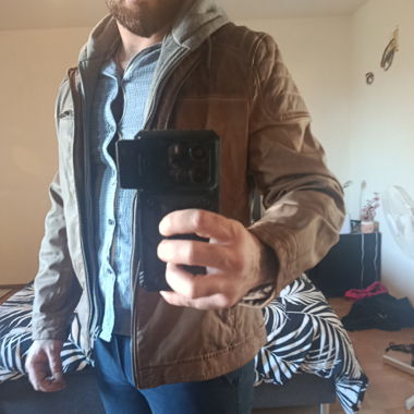 Veste en cuir