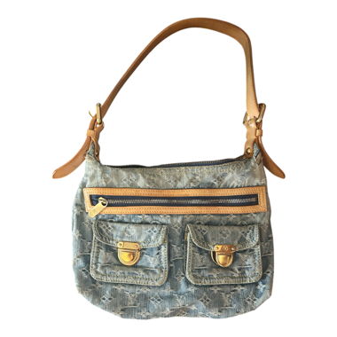 Louis Vuitton Denim Schultertasche