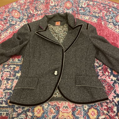 Blazer gris pour femme