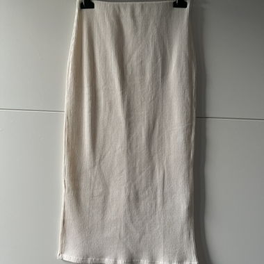 Jupe midi côtelée Pull&Bear M