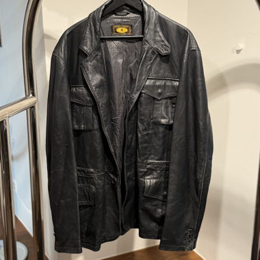 Cuoieria Fiorentina Leather Jacket Made in Italy Gr.L