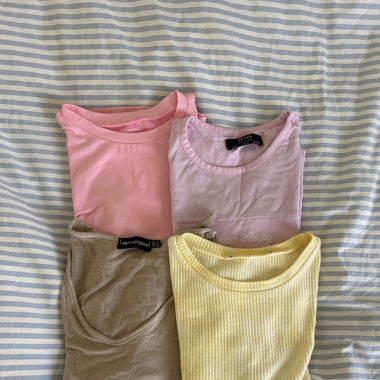 4er Set T-Shirts