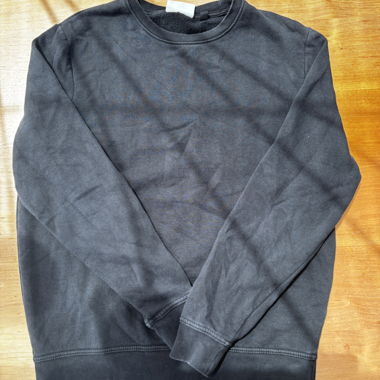 Black Basic Sweatshirt