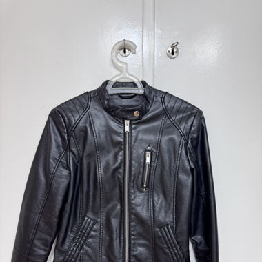 Leder Jacke
