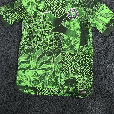 Nike Nigeria Football Jersey green S
