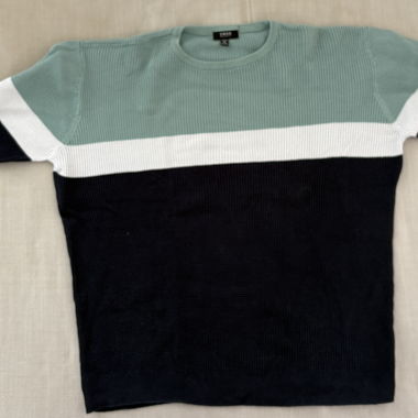 Pull à blocs de couleur