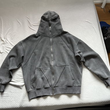 Balaclava Hoodie Schwarz