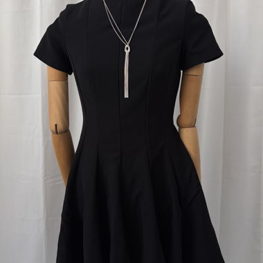 Zara schwarzes Minikleid