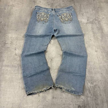 Jeans vintage Miss Me style bootcut (XXL)