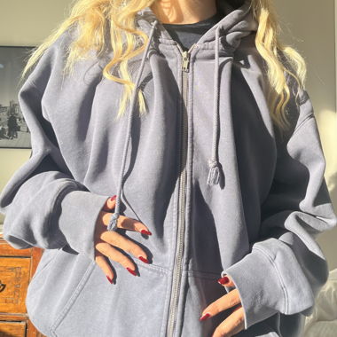 Brandy melville zipper hoodie