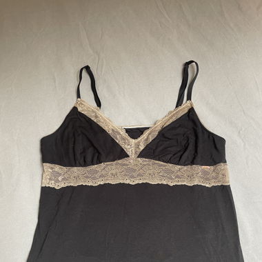 Y2k Top mit Spitze