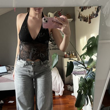 Glitzer-Stradivarius-Top