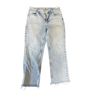 Jeans azzurri effetto usato