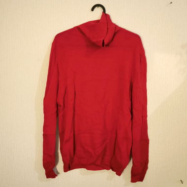 Pull col roulé en mérinos