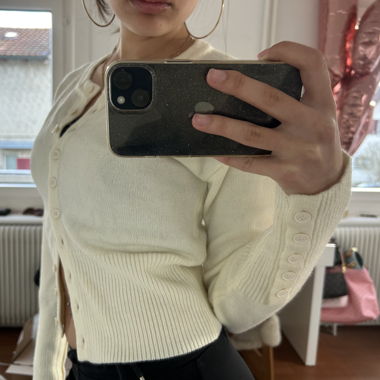 Cream-coloured Cardigan