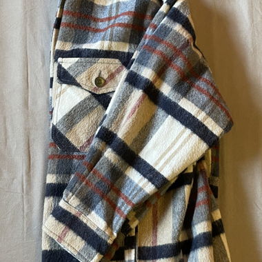 Giacca-camicia a quadri Zara