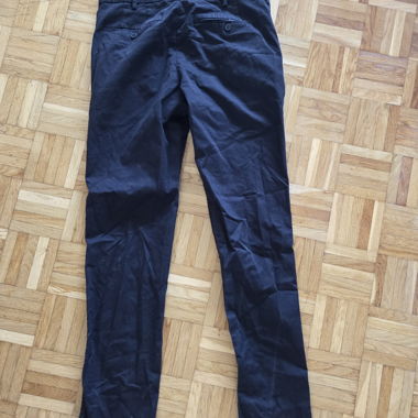 Pantaloni chino slim fit Uniqlo stretch neri W32 L34