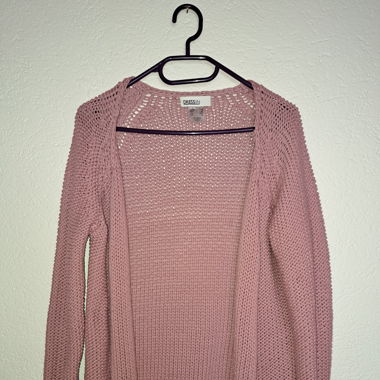 Jacket rose maille
