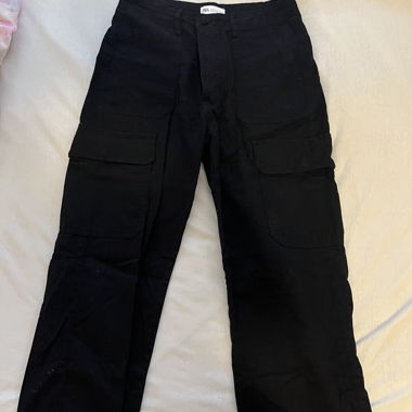 cargo noir Zara