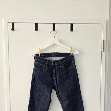 Dunkelbaue Lee Jeans