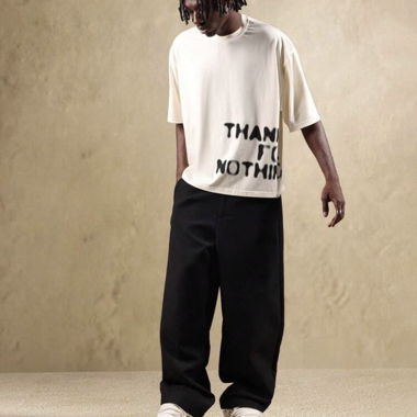 Beige concept T-shirt