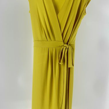 Robe portefeuille jaune XS