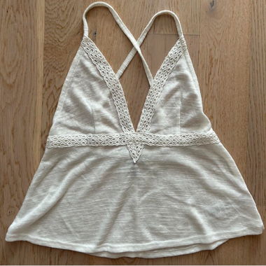 white summertop from asos