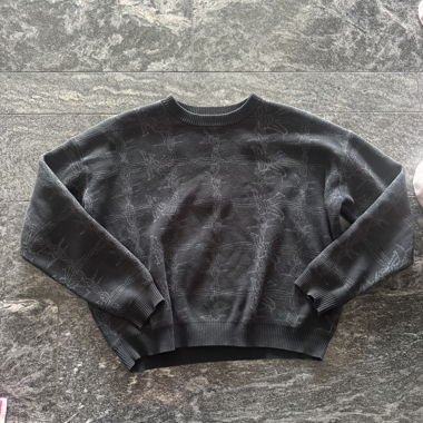 Y2K Pullover schwarz M