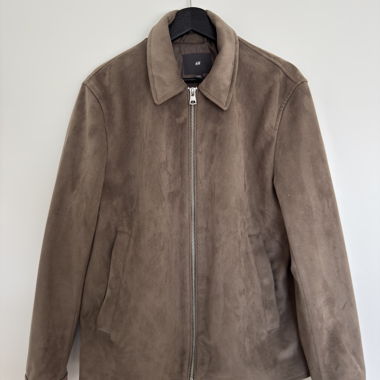H&M Jacke aus Wildlederoptik